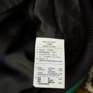 Kurtka Nike Air Jordan 6 Retro Varsity Brazylia Puchar Świata Czarno-Zielona SZ M zdjęcie 12