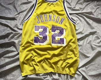 Size 40/medium Magic Johnson Jersey 80s 90s Champion Jersey,lakers