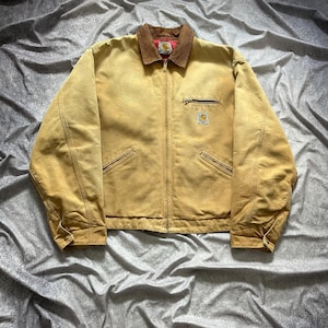 Carhartt Detroit Jacket 90s Vintage Beautiful Fade Mens