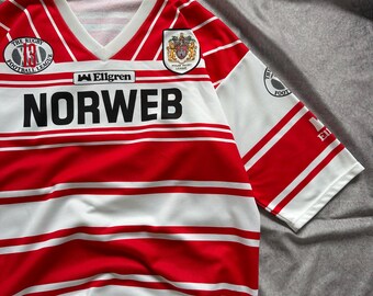 Wigan Warriors Rugby League Home Shirt 1990/1992 Ellgren