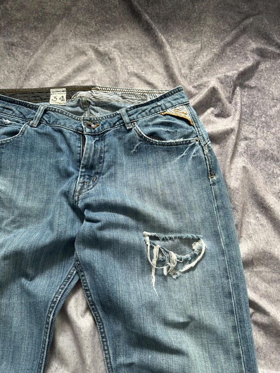 Y2k Volcom Distressed Enowen Classic Straight Cot… - image 3