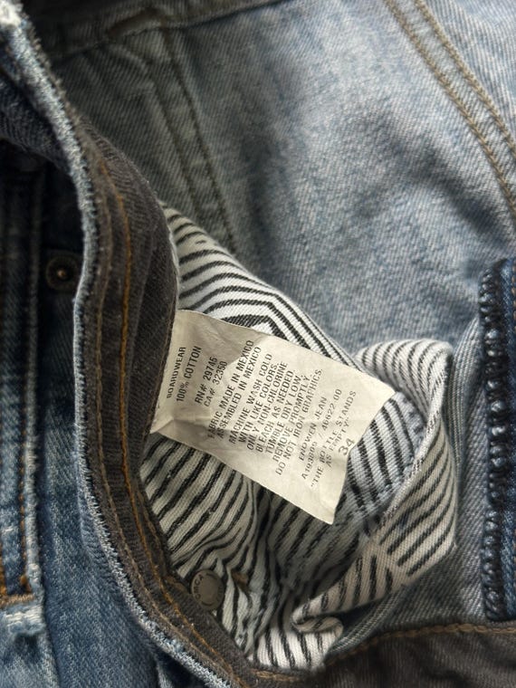 Y2k Volcom Distressed Enowen Classic Straight Cot… - image 10