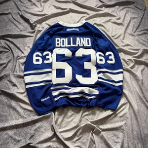 Dave Bolland Signed Toronto Maple Leafs Reebok NHL Hockey Jersey Size XLarge