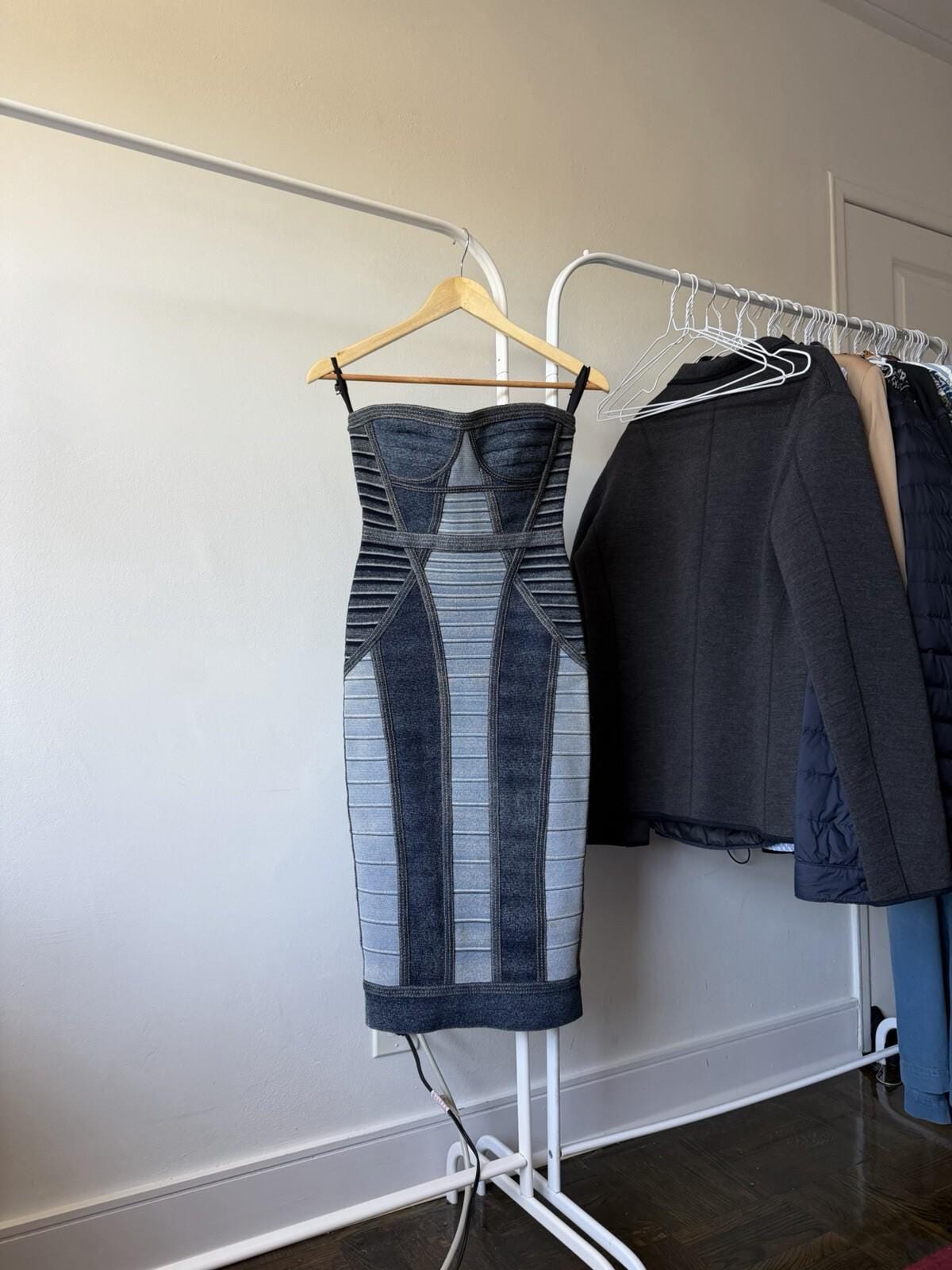 Denim Bandage Dress