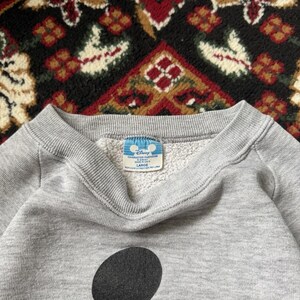 Vintage Mickey Mouse Disney Crewneck Sweatshirt 80s Made In USA L image 8