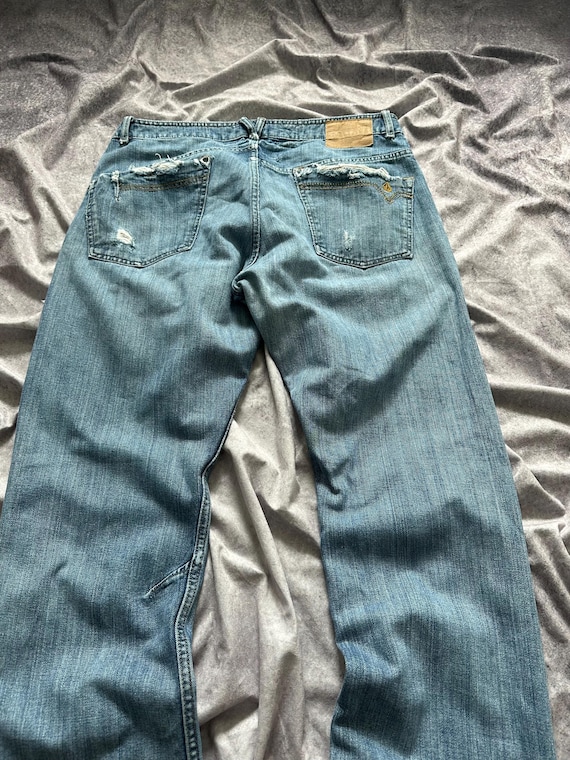 Y2k Volcom Distressed Enowen Classic Straight Cot… - image 6