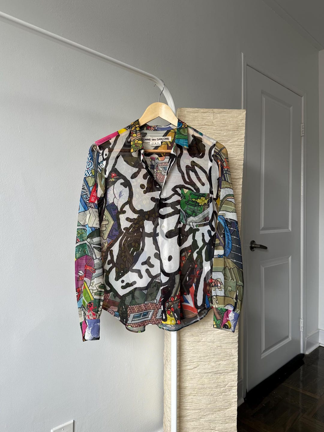 comme des garcos shirt おーすし COMME Des GARCONS Eboy Stefan Marx SS18 Pixel Art Shirt Top