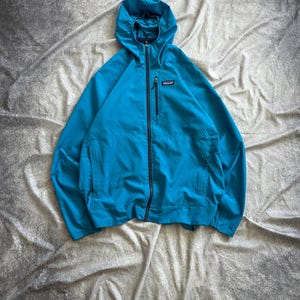 Patagonia Worn Wear Blue Windbreaker Mens Coats Jackets Size Large L