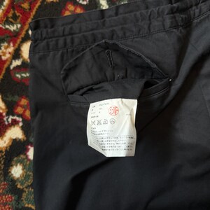 COMME DES GARCONS Homme Deux Black Chino Pants Black Size S image 16