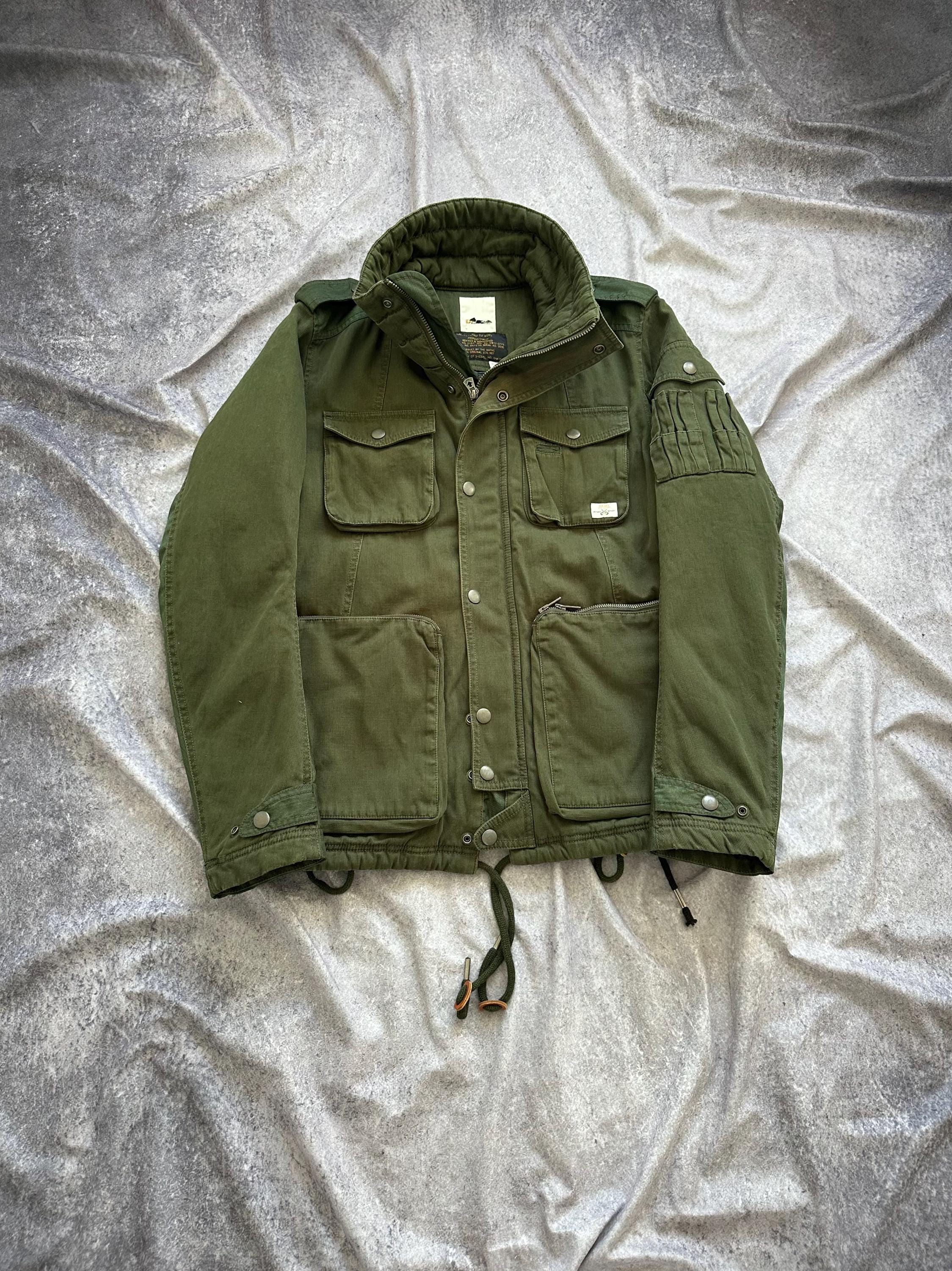 ジャケット・アウター 00s DIESEL archive nylon riders jacket 00s DIESEL archive nylon riders jacket archive 90s 00s diesel