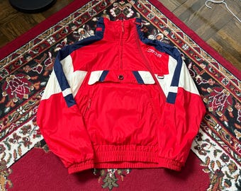 Spyder Side Zip Windbreaker Made In Japan Ski Jacket Womens Size 8 Ladies