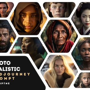 Photo Realistic AI Prompts (Midjourney) AI Professional, High Quality, AI Art, Customizable, Best Midjourney Prompt, print on demand