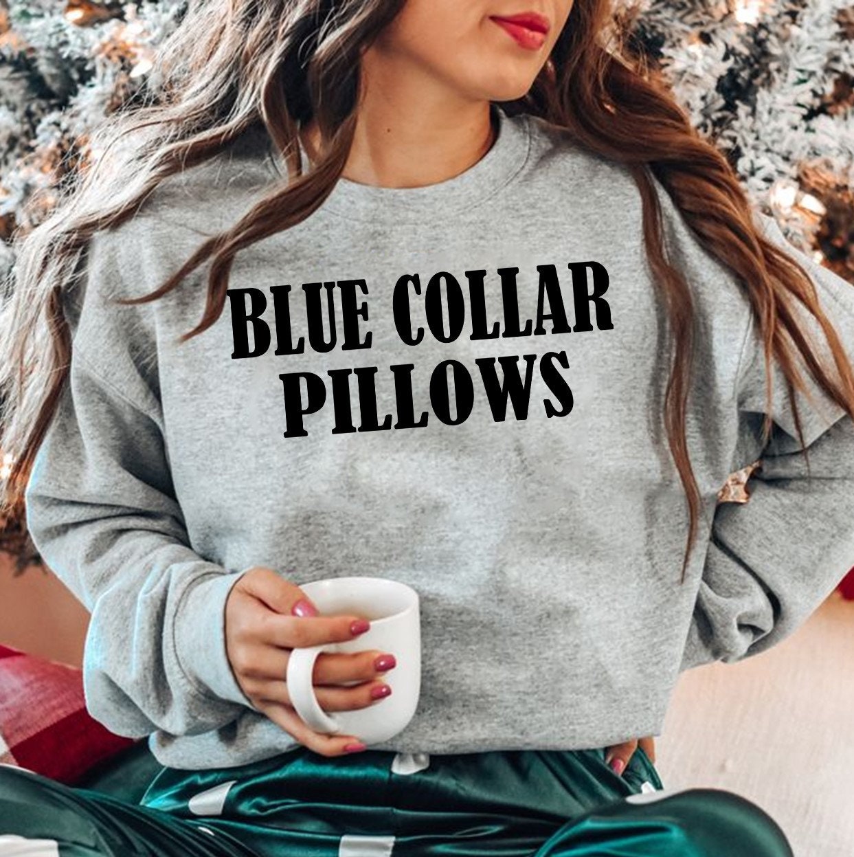 Shirt pillows top with collar