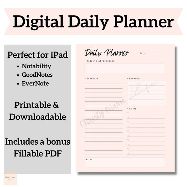 Evernote Planner Etsy