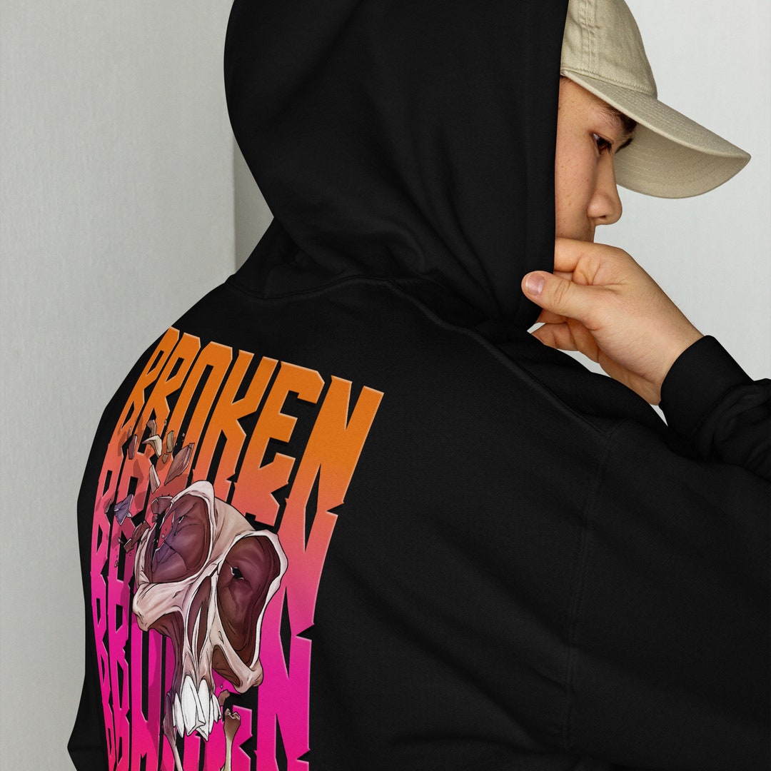 shattered backboard hoodie