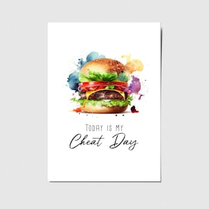 Karte Burger, Cheat Day