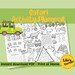 SAFARI Printable Activity Placemat, Activities for Kids, Word Find, Mazes, Themed Activity ...