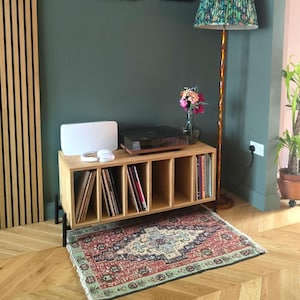 Record player mode "Ely". A Compact Vinyl LP storage cabinet