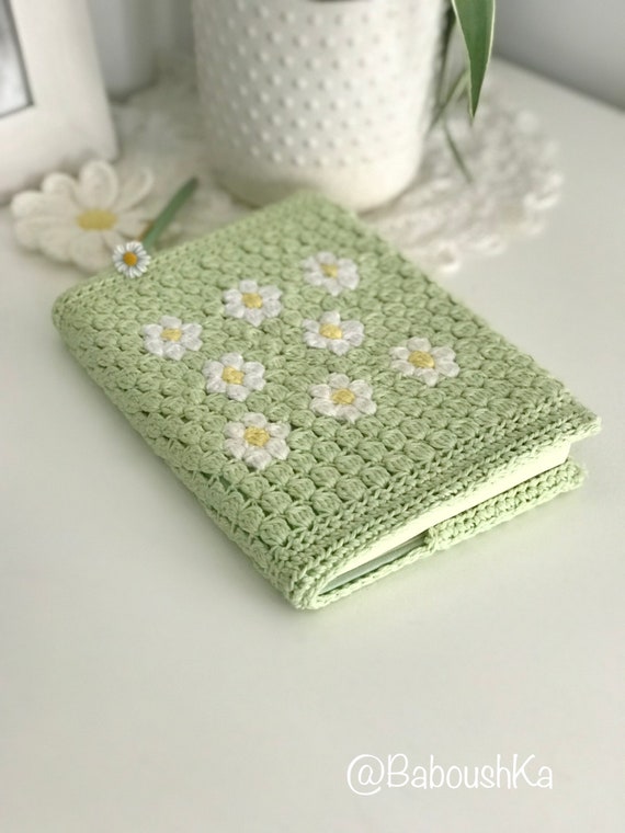 Free journal cover crochet pattern - Gathered