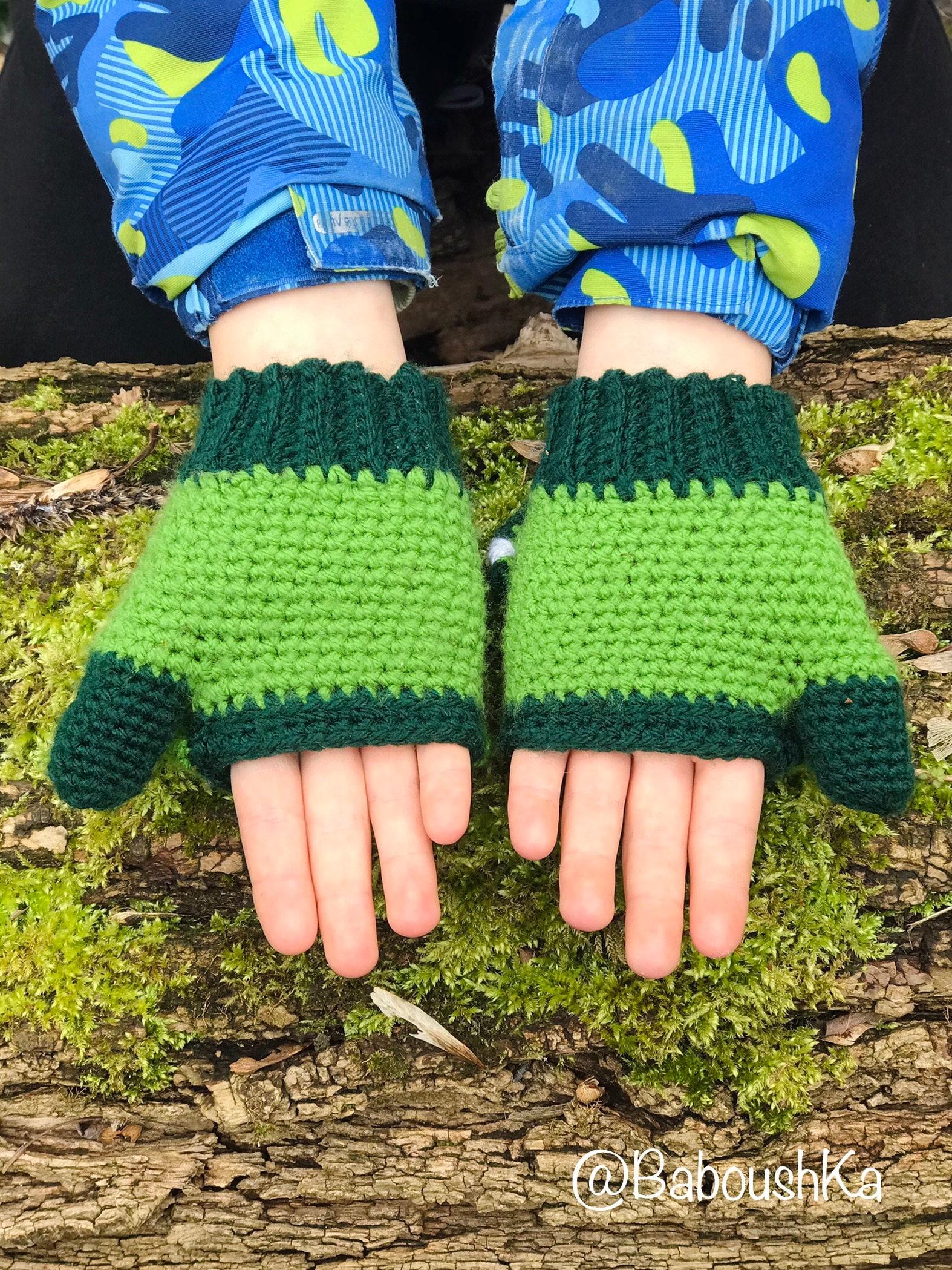 Crochet Pattern Convertibles Mittens Gloves Dinosaur for Child Etsy