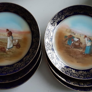 Vintage EPIAG Plates - made in Czechoslovakia