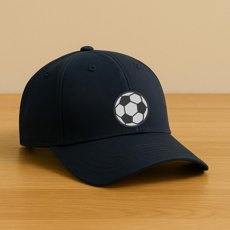 Sport Patch, embroidered football/soccer ball applique, iron or sew-on sports badge