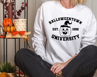 Gruselig-bequeme Herbst Sweatshirts | Größen S-3X | Halloween-Style für Erwachsene| Halloween Pulli