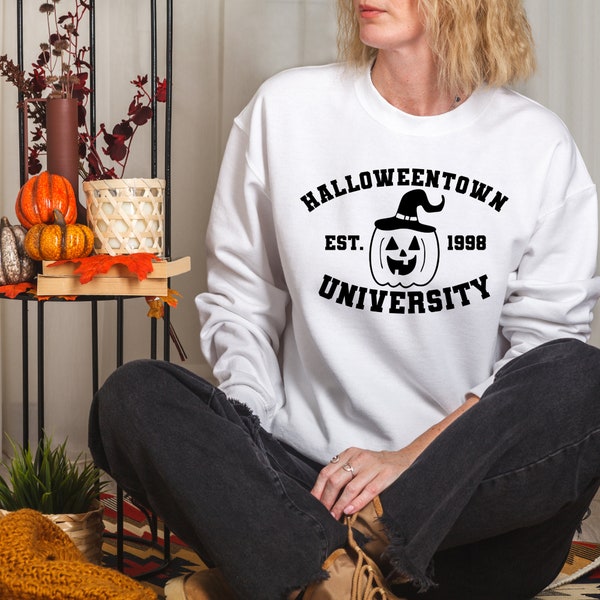 Gruselig-bequeme Herbst Sweatshirts | Größen S-3X | Halloween-stijl voor Erwachsene| Halloween Pulli