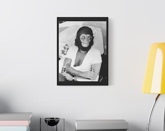 Planet of the Apes (1968) Roddy McDowell in Makeup Stretched Matte Canvas - Unique/Gift/Vintage/Film/Cinema/Movie/Sci-Fi/Hollywood