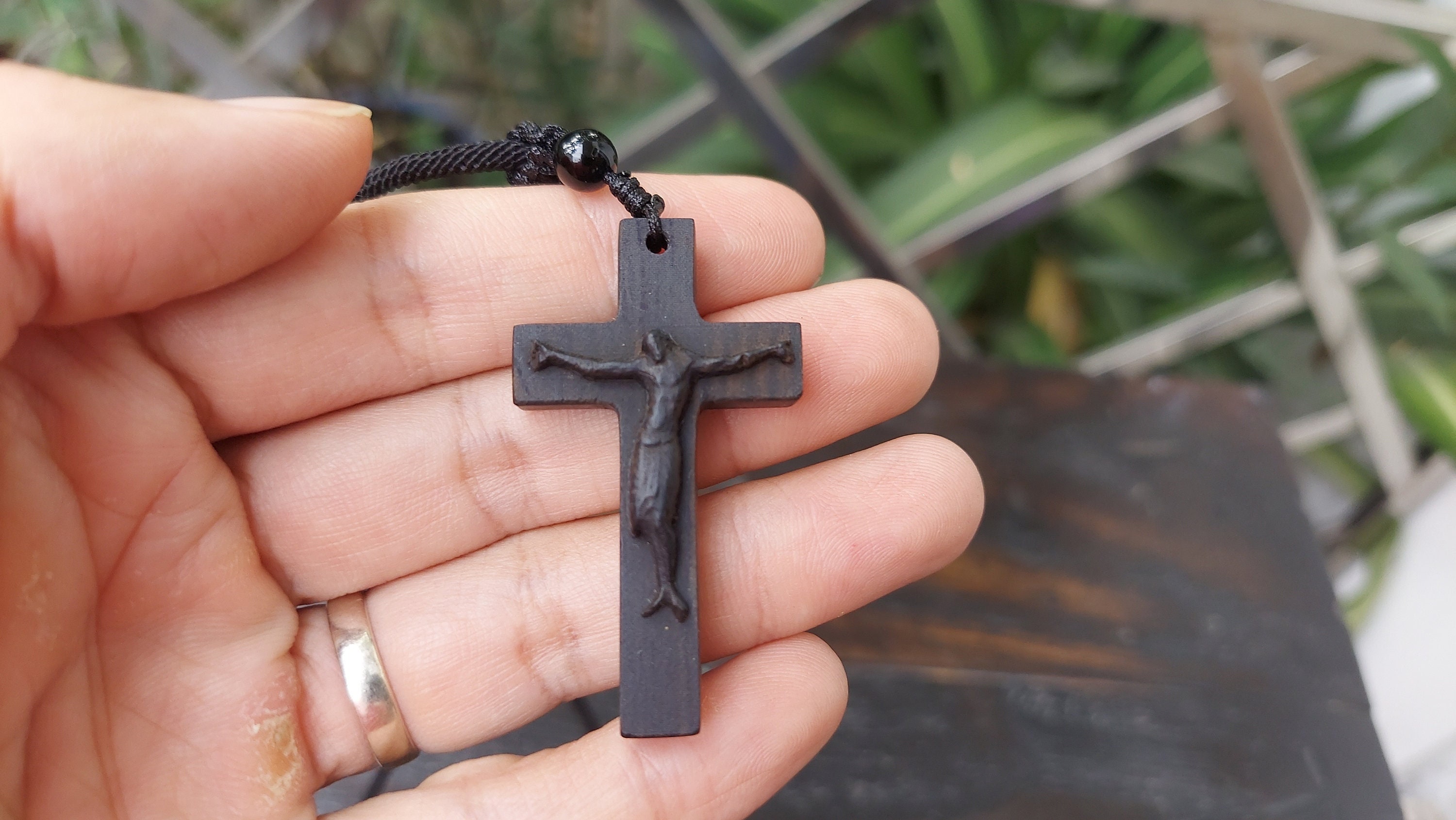 BUY Wood Cross Necklace ON SALE NOW! - Wooden Earth