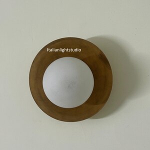 Mid-Century Modern Brass Wall Sconce – Vintage-Inspired Wall Light Fixture for Bedroom, Hallway, or Living Room