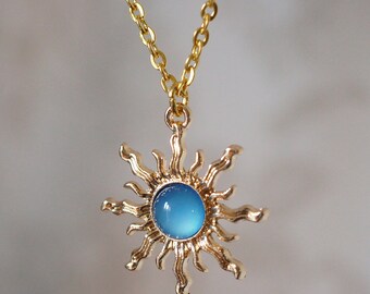 [韓国人気ジュエリー] nff aurora necklace-blue aurora necklace-blue - nff