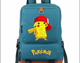 Pokemon pikachu blauw Rugzak - Backpack