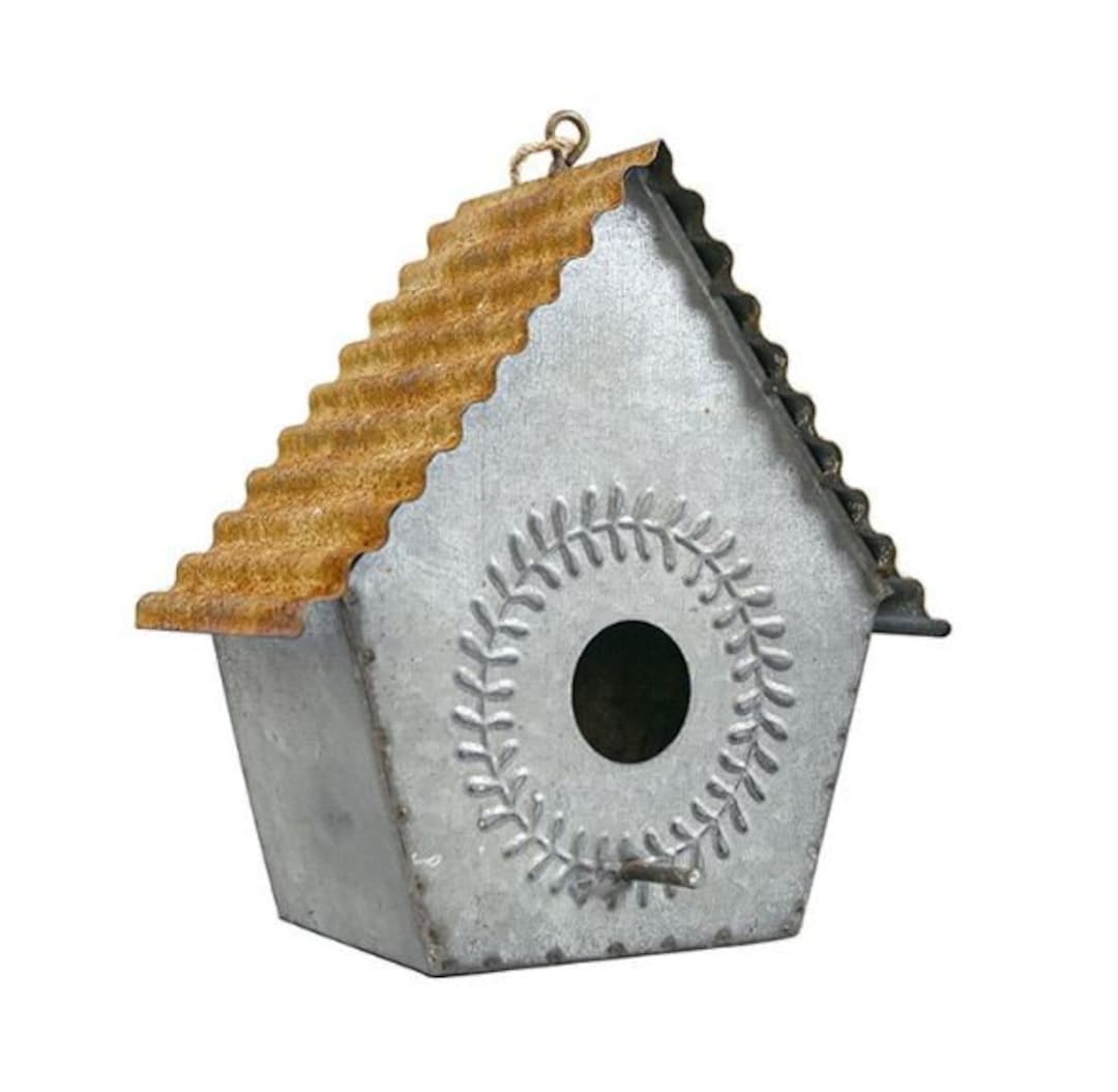 Metal Bird Houses for Outside Garden Yard Backyard Balcony Etsy