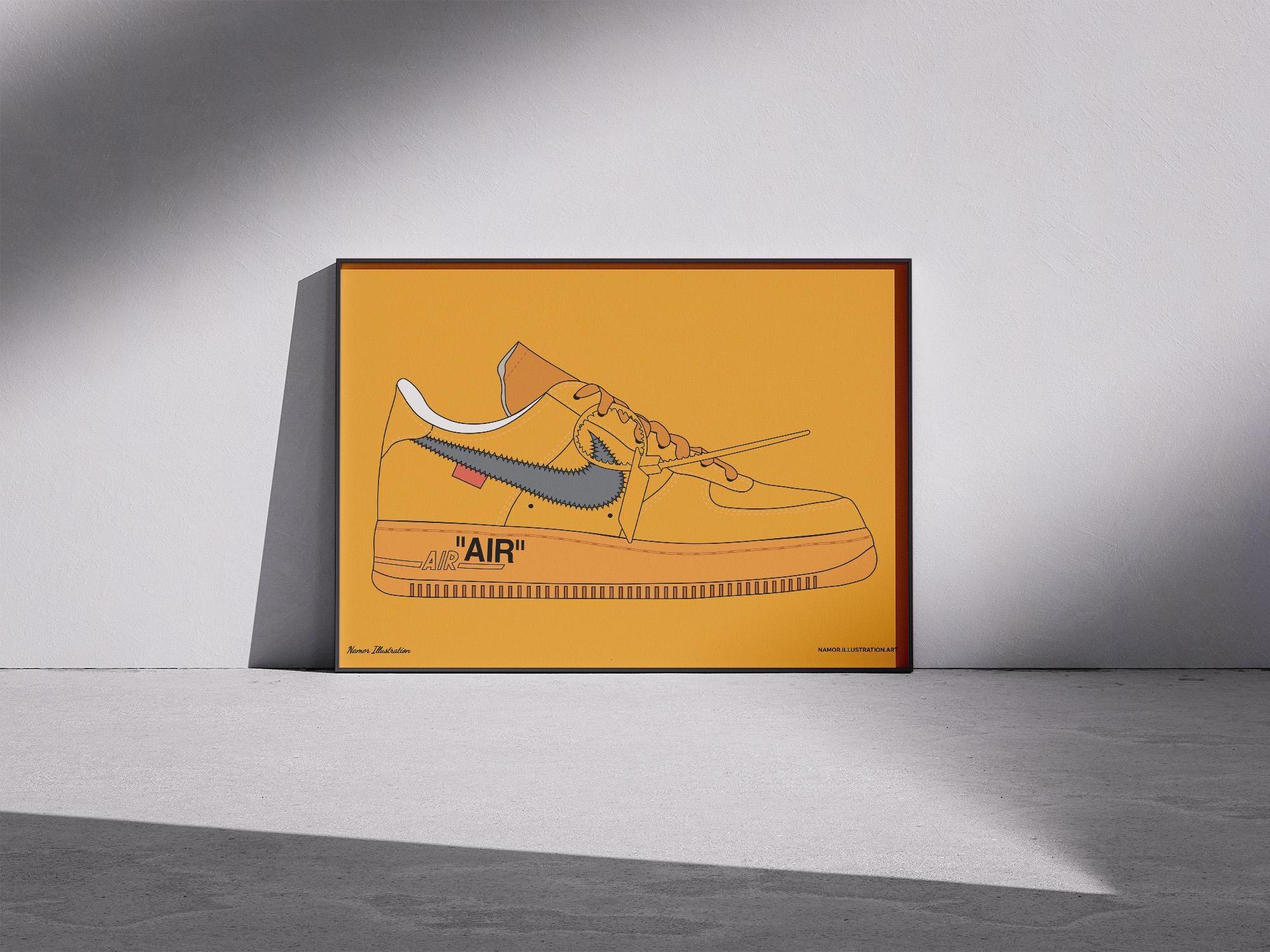 off white air force 1 etsy