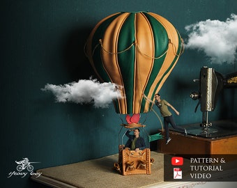 Leather balloon pattern - leather toy pattern pdf - leather interior design pattern - leather rpattern - leather pdf - leather template
