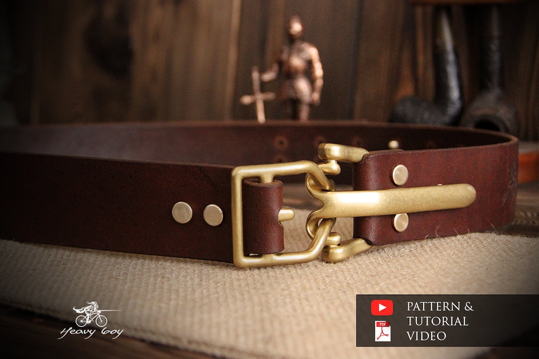 Leather Belt Pattern Pdf Leather Belt Littleton Pattern Leather