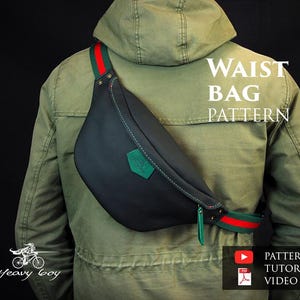 Muster für Gürteltaschen aus Leder - Muster für Umhängetaschen aus Leder im PDF-Format - Muster für Ledertaschen im PDF-Format - Muster für Gürteltaschen aus Leder - Muster für Umhängetaschen im PDF-Format