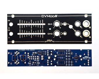 Schede PCB Avalon Harmonics CVModH - Attenuatore, offset e mixer CV a 2 canali in formato 1U (solo schede PCB)