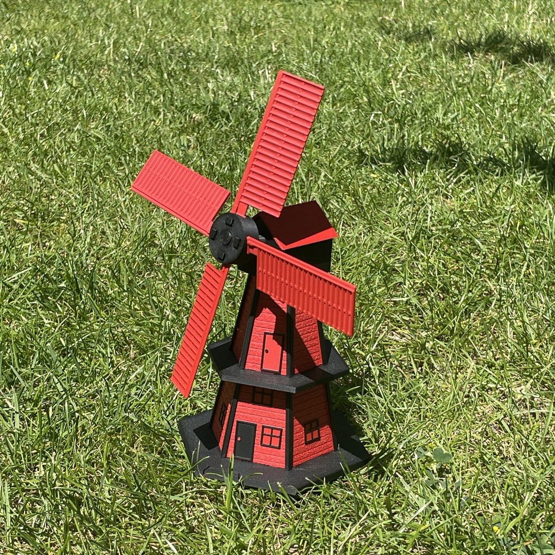 Windmill for the Flower Box as a Kit to Print on Your 3D Printer in ...