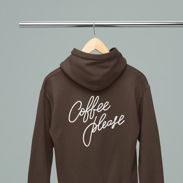 But First Coffee Sweatshirt, Coffee Lover Hoodie, Coffeeholic T-Shirt, Minimalist Coffee Sweater, Cute Coffee Lovers Gifts
