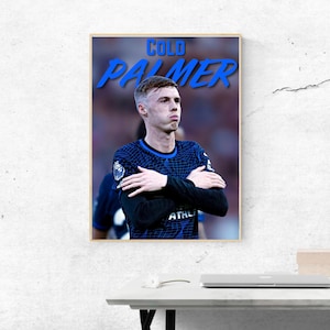 Cole Palmer, Cole Palmer Plakat, Chelsea, Chelsea Plakat, Premier League, Premier League Plakat, Piłka nożna, Piłka Nożna Plakat, Chelsea FC