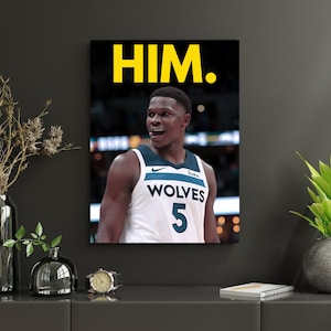 Anthony Edwards, Anthony Edwards Poster, Timberwolves, Basketball, NBA, Basketball poster, NBA poster, Timberwolves Poster, Minnesota