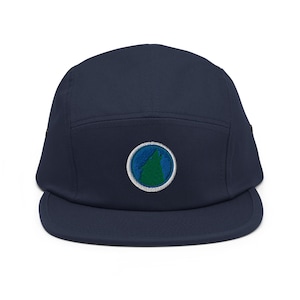 Minnesota Minimalist Design Embroidered Five Panel Cap Basketball Hat