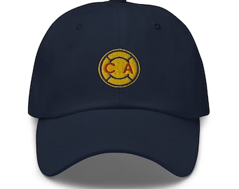 Las Águilas Minimalist Design Embroidered Dad Hat Soccer Football Cap