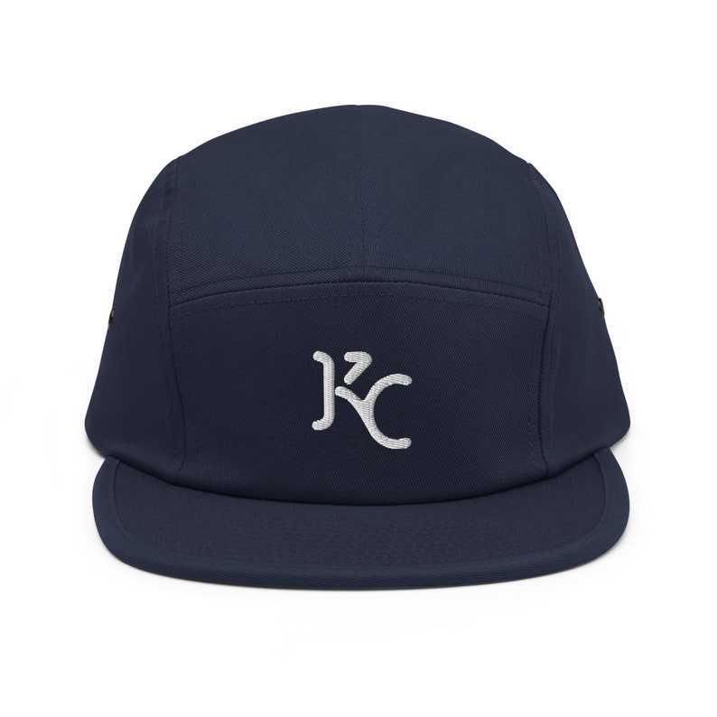 Kansas City Minimalist Design Embroidered Five Panel Cap Baseball Hat