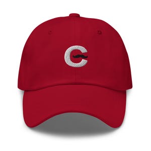 Cincinnati Minimalist Design Embroidered Dad Hat Baseball Cap