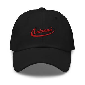 Arizona Minimalist Design Embroidered Dad Hat Baseball Cap