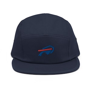 Buffalo Minimalist Design Embroidered Five Panel Cap Football Hat