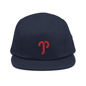 Philadelphia Miniamlist Design Embroidered Five Panel Cap Baseball Hat